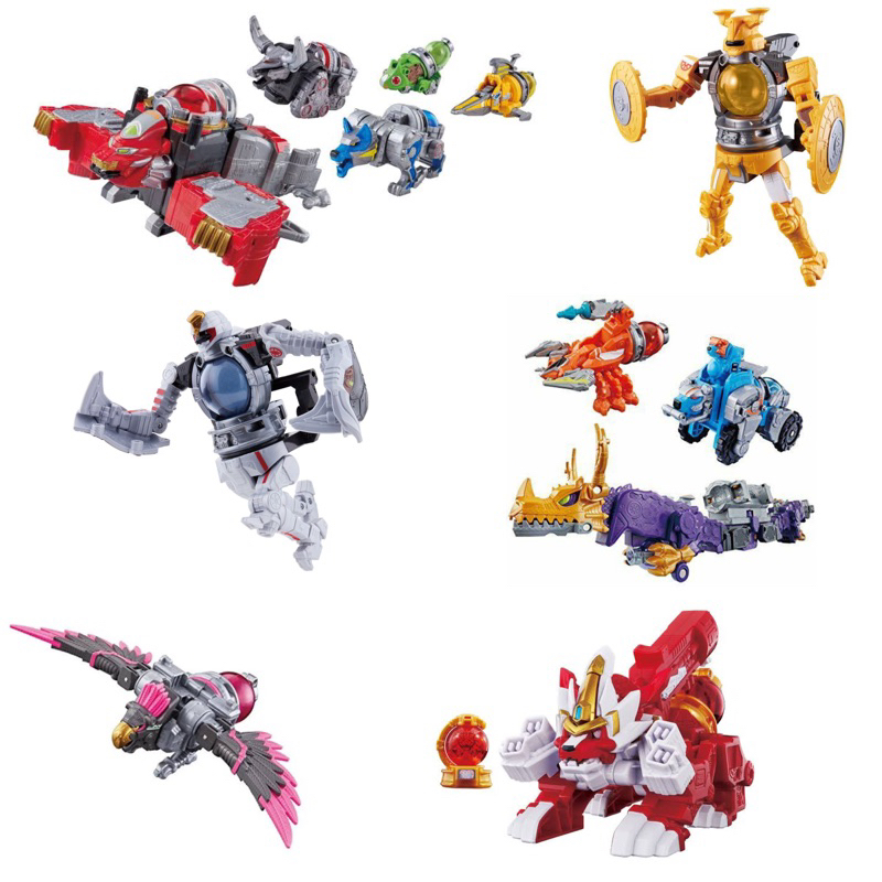 Dx Kyurenoh & Ryuteioh & Voyager คิวเรนโอ ริวเทย์โอ หุ่นยนต์คิวเรนเจอร์ Kyuranger แท้ Bandai 100%