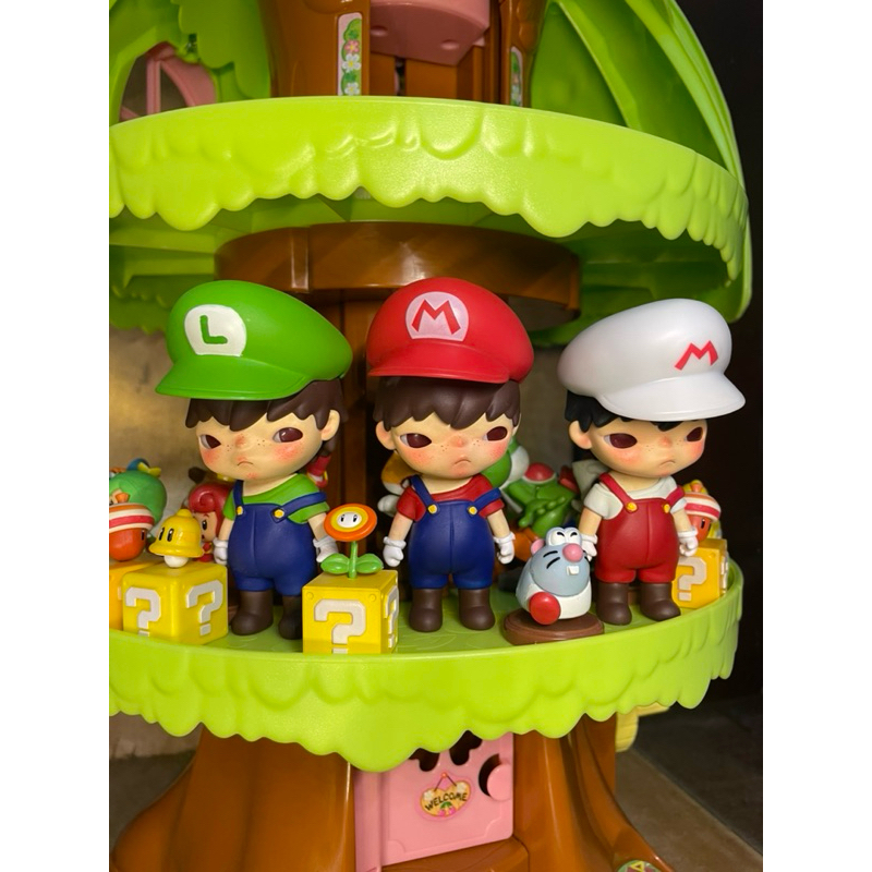 Mario 🍄🍄Hirono Popmart Arttoy🌈🌈 (งาน Custom) ของใหม่