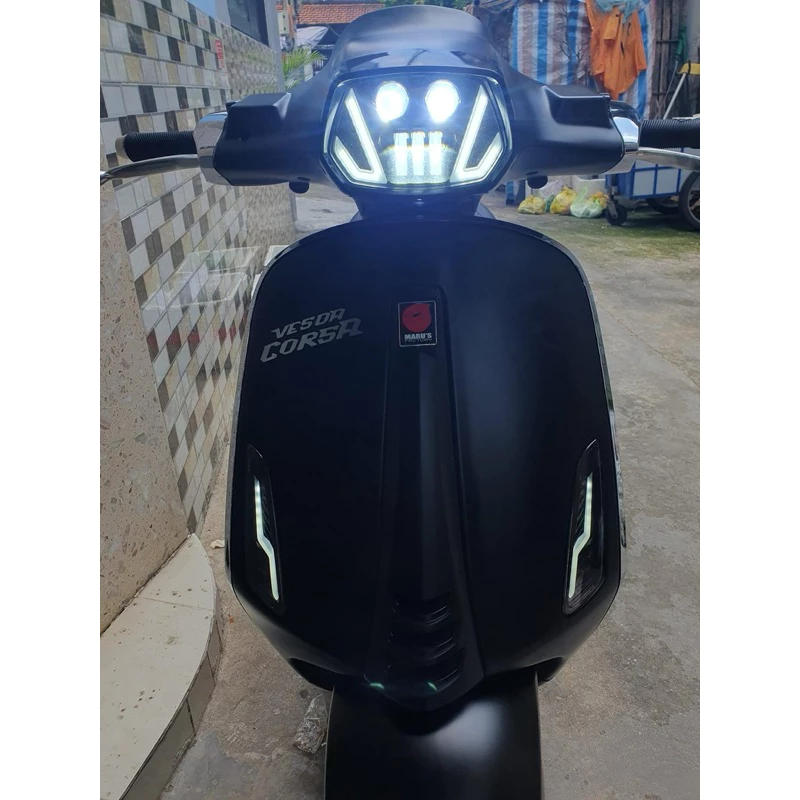 ไฟหน้าแต่ง LED Vespa พร้อมปลั๊กตรงรุ่น thumbnail 9