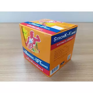 Stronk-K สตรอง-เค เครื่องดื่มเกลือแร่ สำหรับผู้สูญเสียเหงือ และอ่อนเพลีย รสผลไม้รวม 1กล่อง 12ซอง