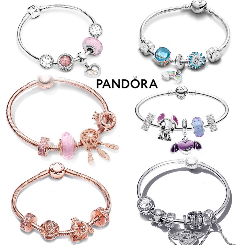 [ส่งจากกรุงเทพ]P เงิน925 สร้อยข้อมือ กำไล ลูกปัดอัญมณี  สร้อยข้อมือคู่ Pink Balloon Bracelet เครื่องประดับแฟชั่น