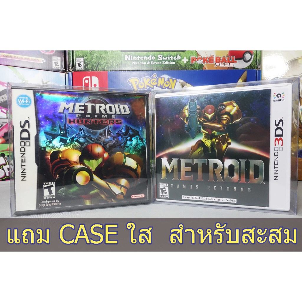 [+..-]METROID SAMUS RETURNS / METROID PRIME HUNTER GAME NINTENDO 3DS