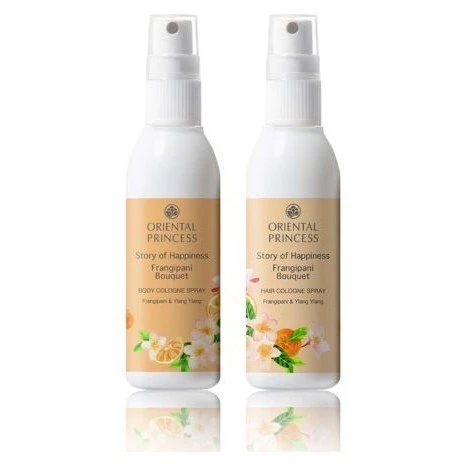 ฉีดตัว ฉีดผม Oriental princess Story of Happiness Hair Cologne Spray 100ml สเปรตัวหอม ฉีดผมหอม thumbnail 8
