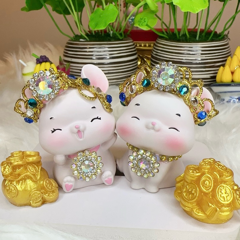 หนูมุสิกะ ถวายพระพิฆเนศ🐁รุ่นตะมุตะมิมีทรัพย์💸💰