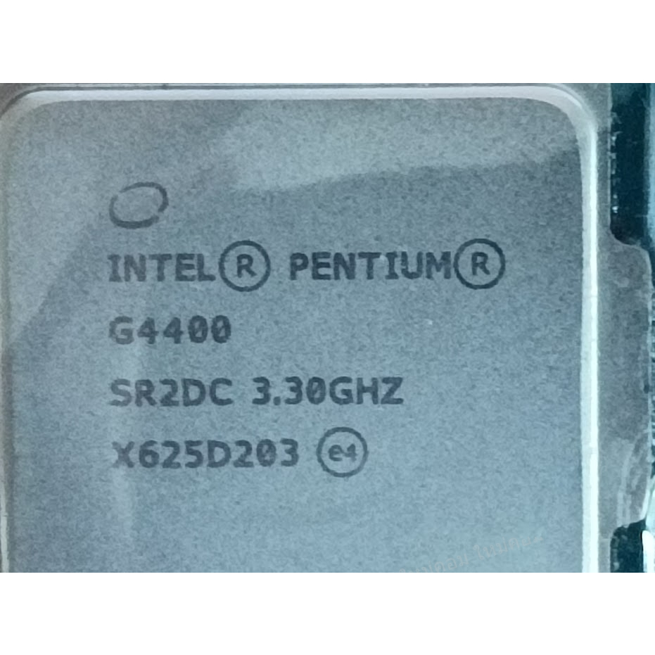 ซีพียูมือสอง Intel Pentium G4400 3.30 Ghz.(Sockets 1151/Gen 6 th)  ใช้ได้ปกติ ถูกๆ 😮😲