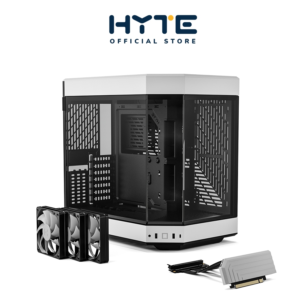 [HYTE Official Store] HYTE Y60 WHITE/BLACK (Computer case / เคสคอมพิวเตอร์)