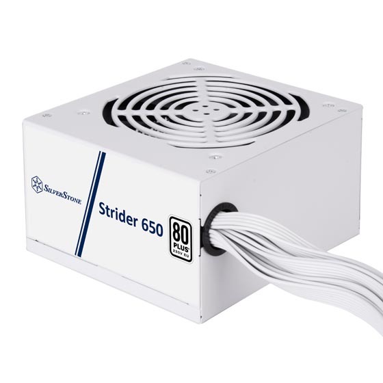 (SST-ST650-EF-WBW) SILVERSTONE STRIDER WHITE 650W 80PLUS : SST-ST650-EF-WBW 3y
