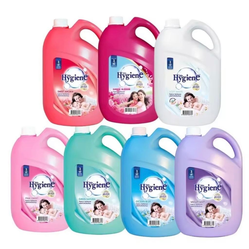 Hygiene ไฮยีน ปรับผ้านุ่ม ชนิดแกลลอน 2800 มล ( 1 แกลลอน)