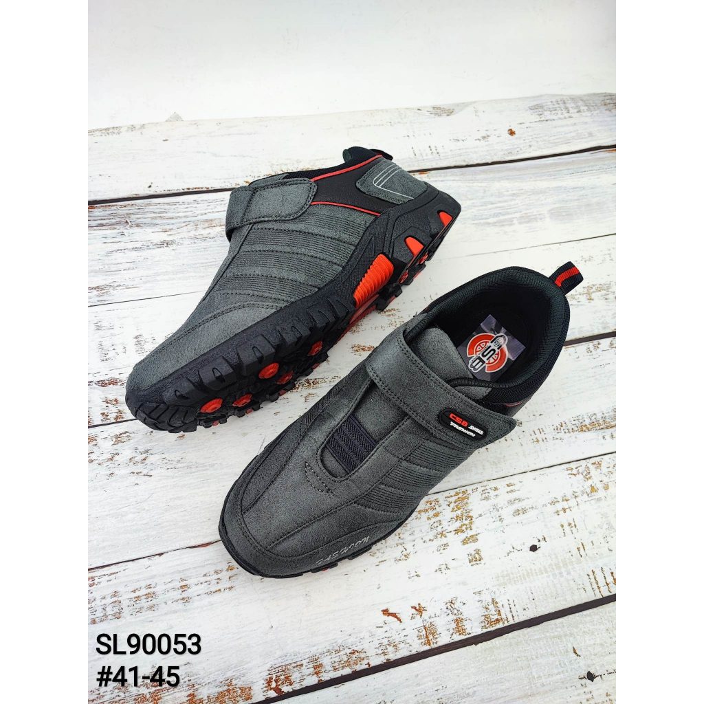 SL90053รองเท้าผ้าใบผู้ชายแบบเทปไซส์41-45มี4สี