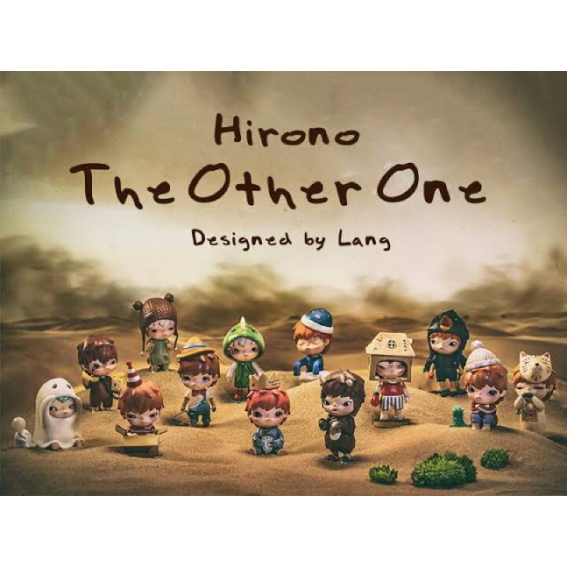 🧡 ไลฟ์มีโค้ดลด 🧡 งานแท้ มือ 1 ขายแยกตัว Popmart Hirono The Other One Series v.1 Hirono v1 blind box