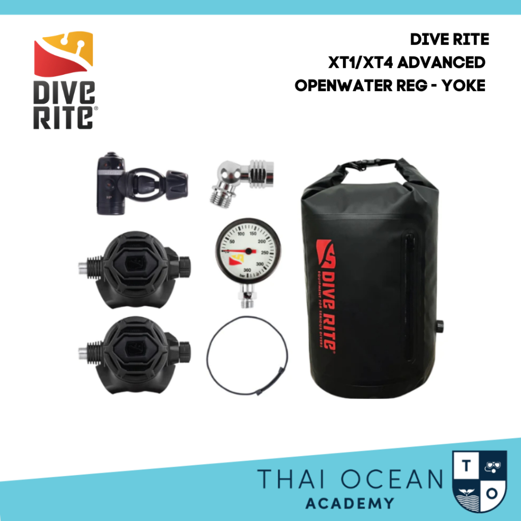 DIVE RITE XT1/XT4 Advanced Openwater Regulator (Yoke)