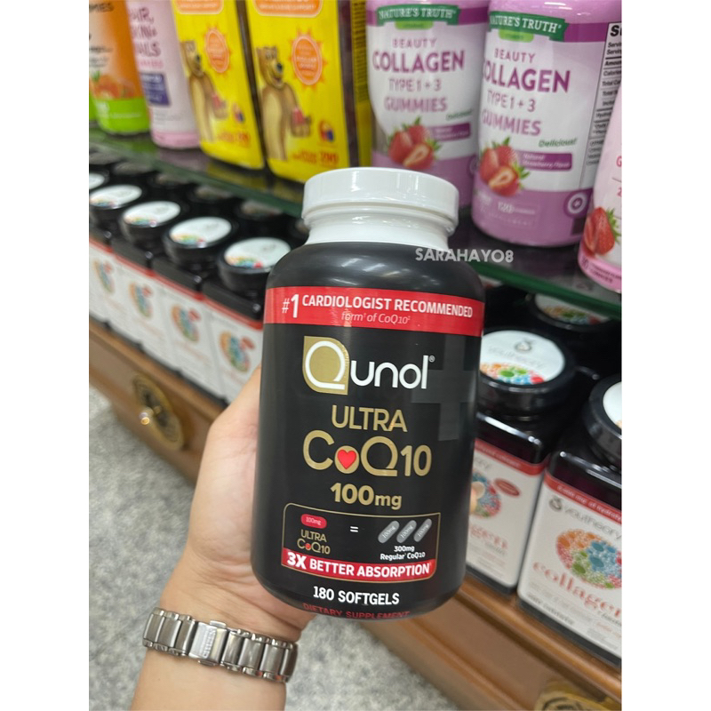 Qunol Ultra CoQ10, 100 mg, 180 Softgels