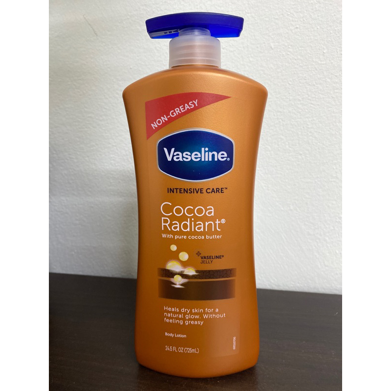 Vaseline Intensive Care body Lotion Cocoa Radiant + Vaseline jelly
