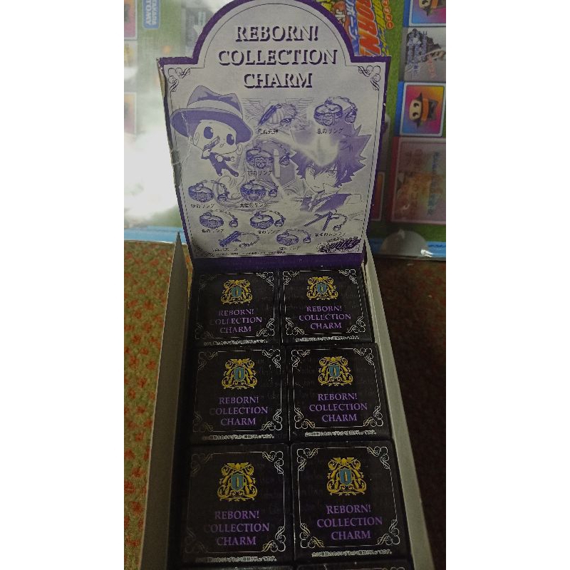 รีบอร์น แหวนV.1งานพวงกุญแจ Reborn Collection Charm ของแท้ 100%