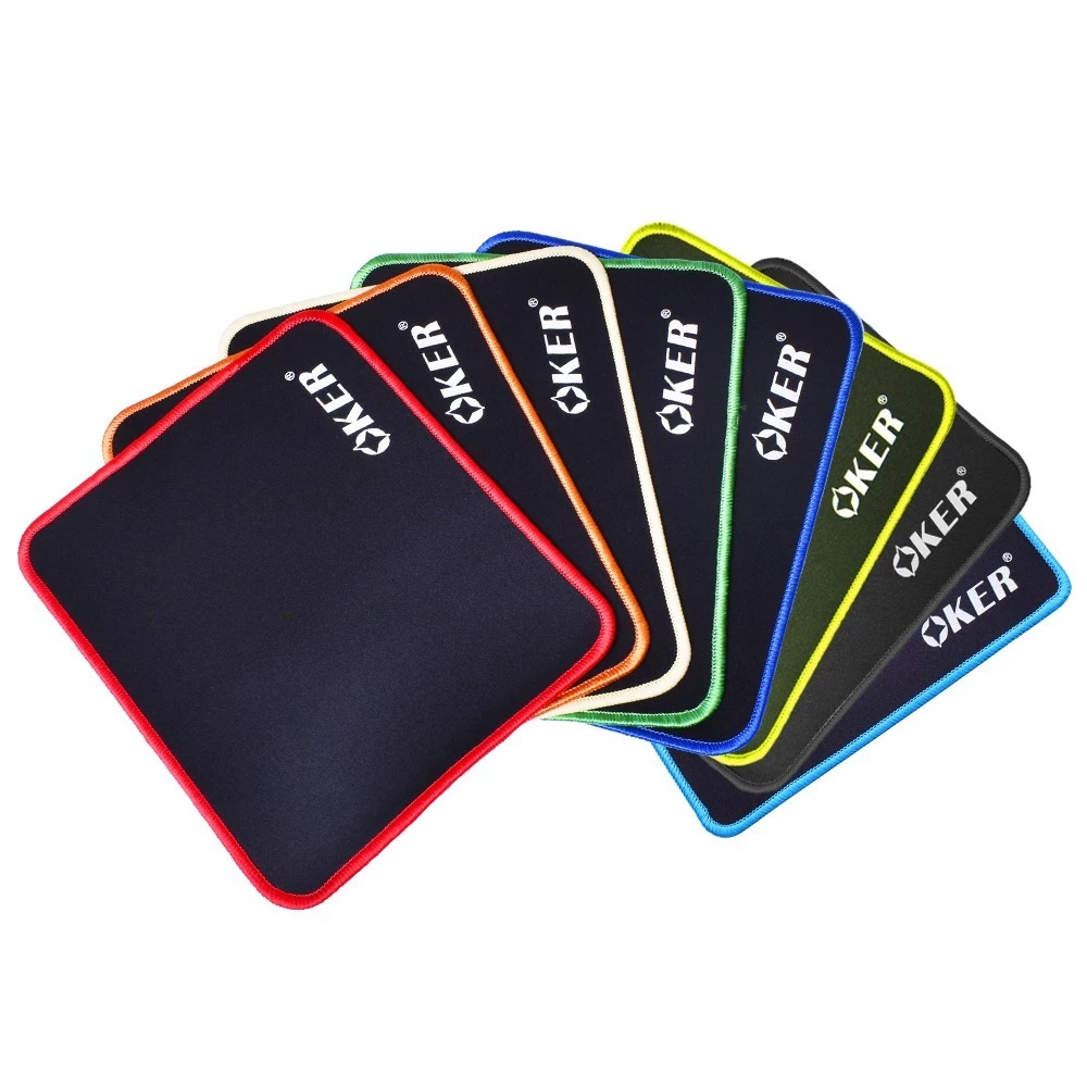 OKER แผ่นรองเมาส์ Mouse Pad สีดำ PA203