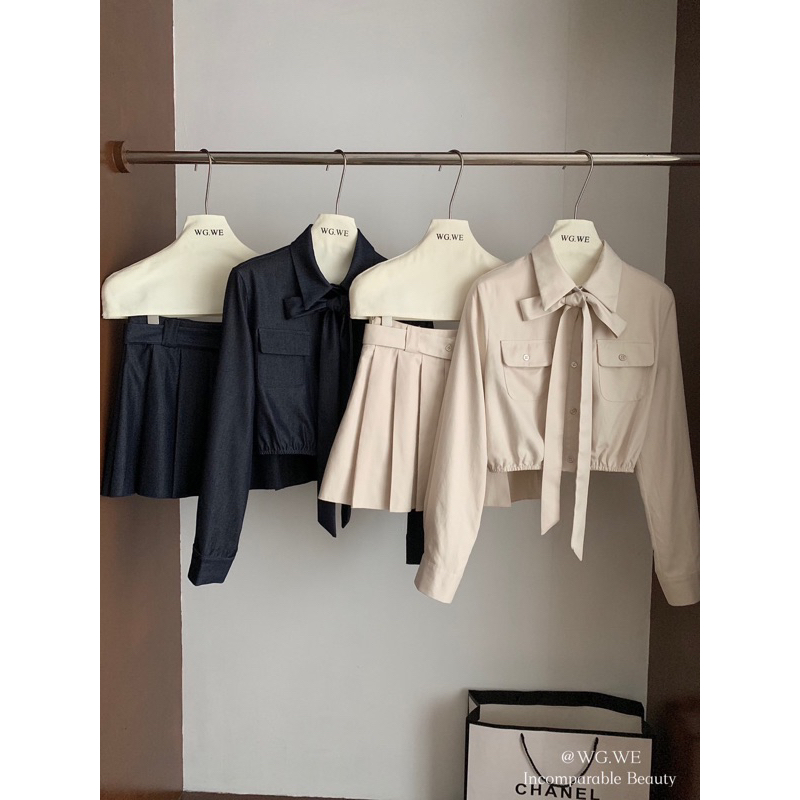 (พร้อมส่ง) Milan set 🐈‍⬛🌙🖤