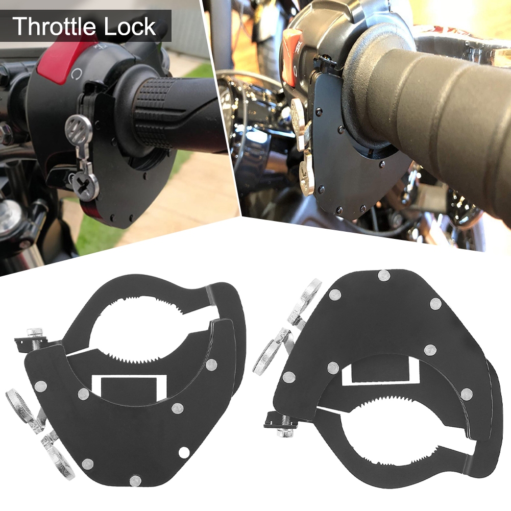 ล็อคคันเร่งควบคุมความเร็วรถจักรยานยนต์สากล Assist Grip Lock คลิปคันเร่ง Nonsilp อุปกรณ์เสริมรถจักรยานยนต์