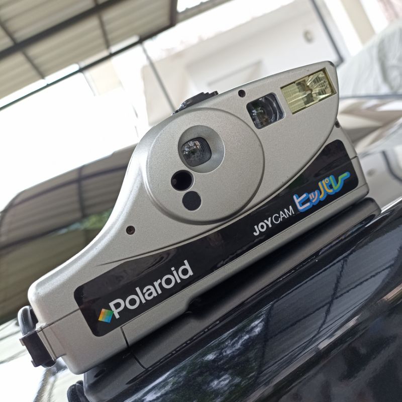 POLAROID &gt;&gt; JOYCAM สีเงิน กล้องถ่ายรูป กล้องสะสม Instant Film มือสองญี่ปุ่นสภาพดี