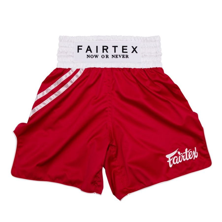 กางเกงมวย FAIRTEX BOXING TRUNKS - BT2008 "CLASSIC RED"