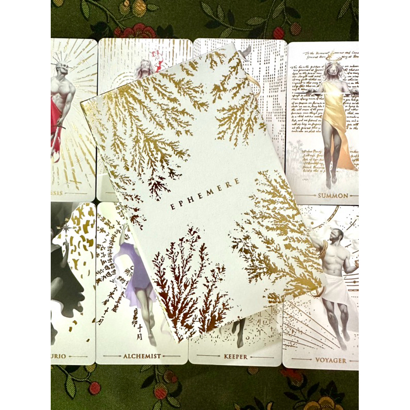 ไพ่ Ephemere Tarot by trueblack /ไพ่ยิปซี ของแท้ มือ1 ในซีล