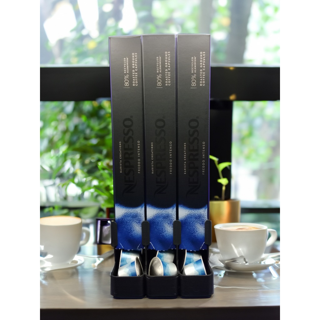 Nespresso ที่ใส่กาแฟแคปซูล แท่นใส่กล่องแคปซูลกาแฟ Nespresso บรรจุ 30 แคปซูล