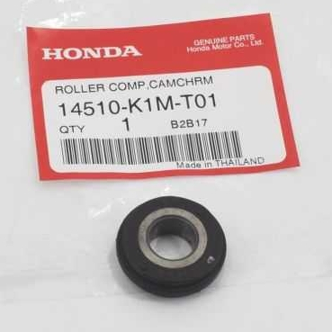 ลุกยางขากดโซ่/ยางกลิ้งโซ่ตัวบน เวฟ/ดรีม 110i ปี2021 แท้ศูนย์ฮอนด้า 1ชิ้น รหัส 14510-K1M-T01