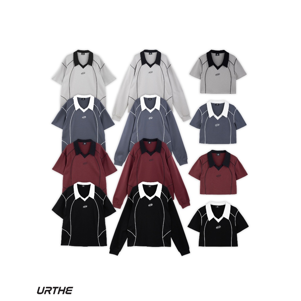 #เสื้อโปโล #เสื้อลาย3D #URTHE #เสื้อoversize #เสื้อครอป