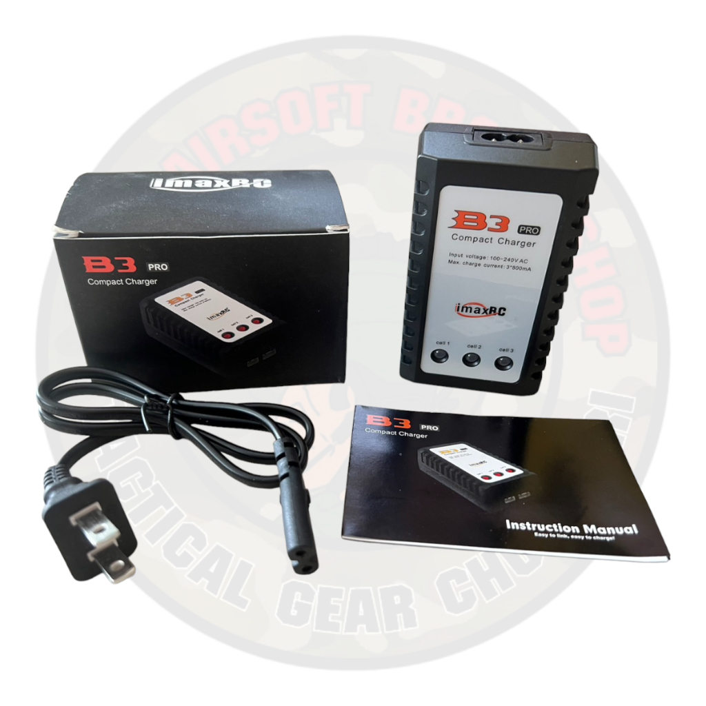เครื่องชาร์จ IMAX B3 Pro B3AC Balance Charger สำหรับ 2S 3S 7.4V 11.1V แบตเตอรี่ลิเธียม สินค้าในไทยพร้อมส่งทันที
