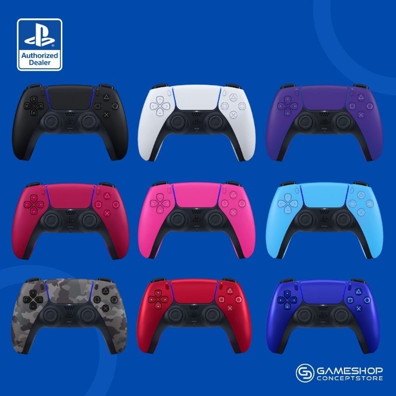 [แถมสายชาร์จ] PlayStation : จอย PS5 DualSense Wireless Controller ประกันศูนย์ Sony ไทย 1 ปี