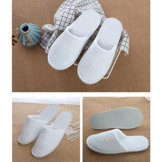 รองเท้าใส่ในบ้าน (size:40-42) รองเท้าโรงแรม กำมะหยี สลิปเปอร์ พื้นยาง กันลื่น slipper
