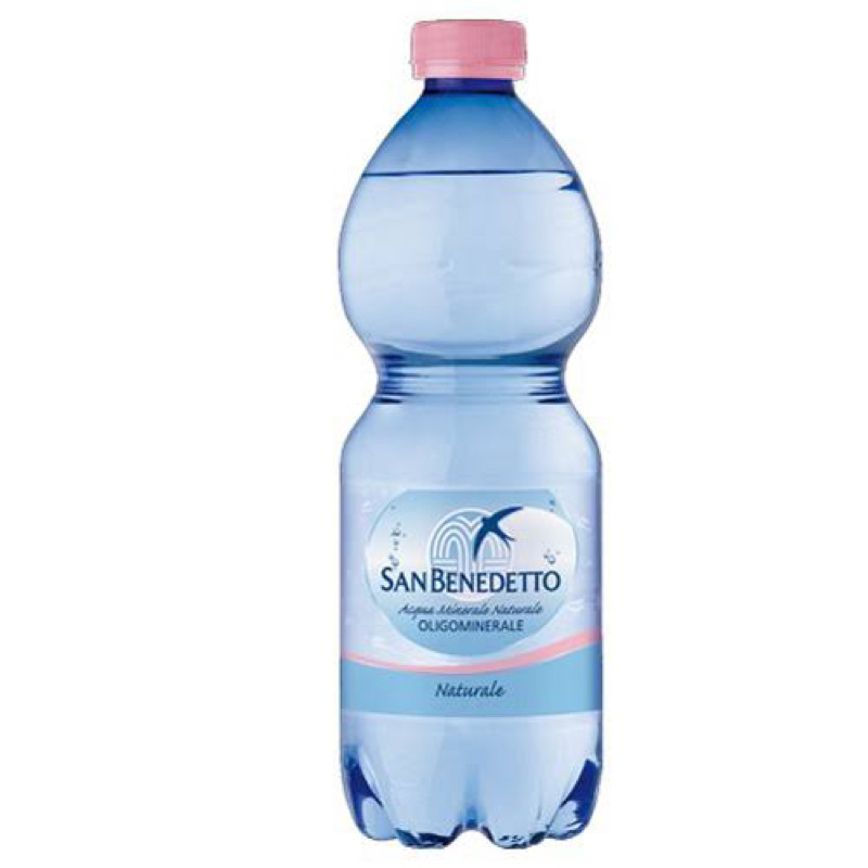 San Benedetto still mineral water 500ml. น้ำแร่นำเข้าจากอิตาลี🇮🇹