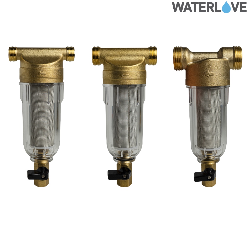 ตัวกรองน้ำใช้ (Pre-Filter Water ) พร้อมไส้กรอง มีความละเอียด 30 ไมครอน กรองตะกอน