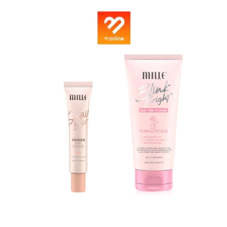 Mille Snail Bright Primer 8/15/30ก. / Blink Bright Body Tone Up Cream 150 g. มิลเล่ สเนล ไบร์ท ไพรเมอร์ ผิวหน้า / ผิวกาย