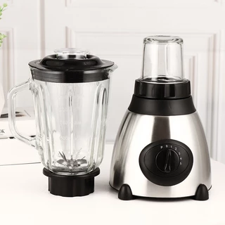 เครื่องปั่นน้ำผลไม้ 850W อเนกประสงค์ ใบมีดสแตนเลส ปั่นน้ำแข็งได้ ความจุใหญ่ 1.5 ลิตร กำลังสูง A2604