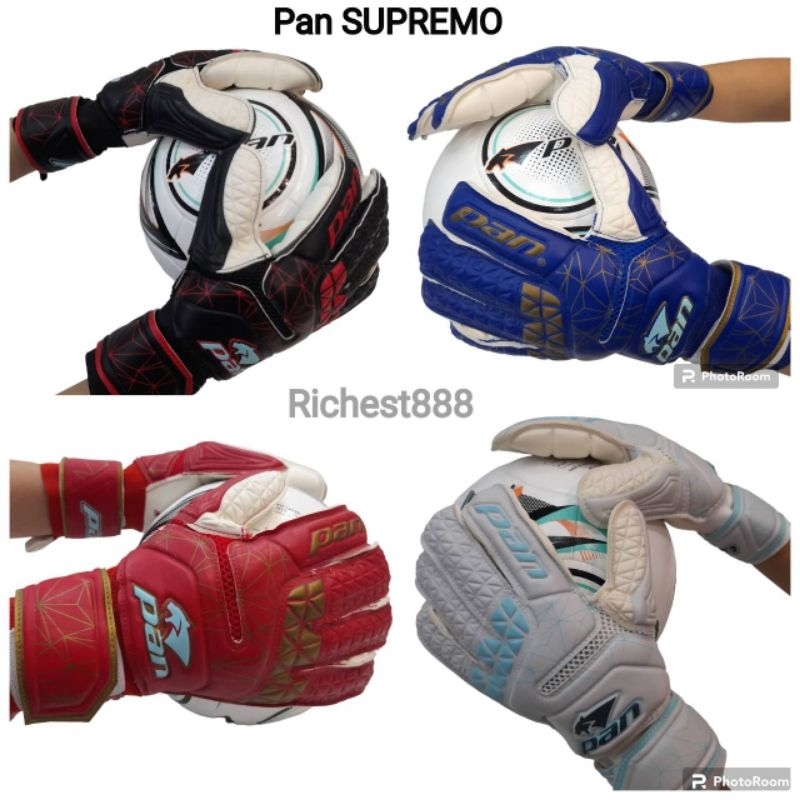 Pan SUPREMO ถุงมือประตูแพน ถุงมือผู้รักษาประตู  Pan SUPREMO Goalkeeper Gloves  PV1546ราคา 750 บาท