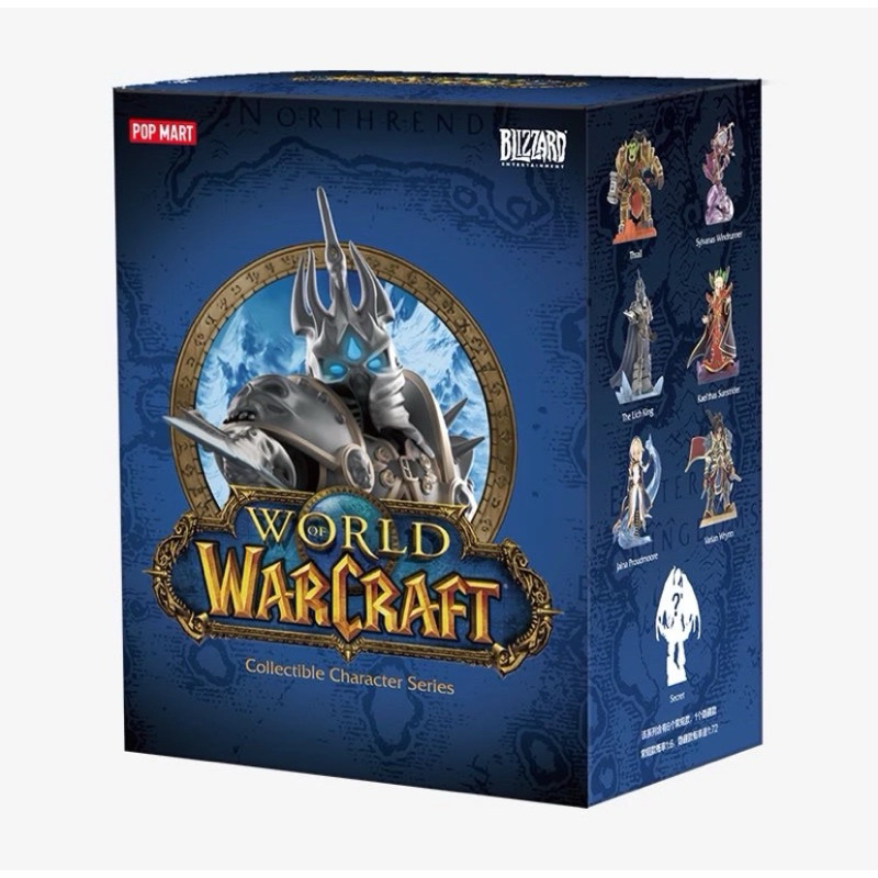 [ของแท้พร้อมส่ง] Popmart World of Warcraft Classic Character Series POPMART Official