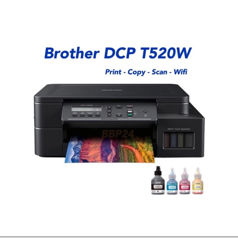 BROTHER DCP-T520W + INK TANK