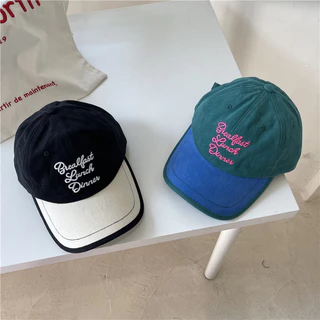 🧢พร้อมส่ง♥️2025หมวกแก็ปเด็กโต 2 สี สไตล์เกาหลี สุดเท๋ เนื้อผ้าอย่างดี ใส่สบาย ปรับขนาดได้
