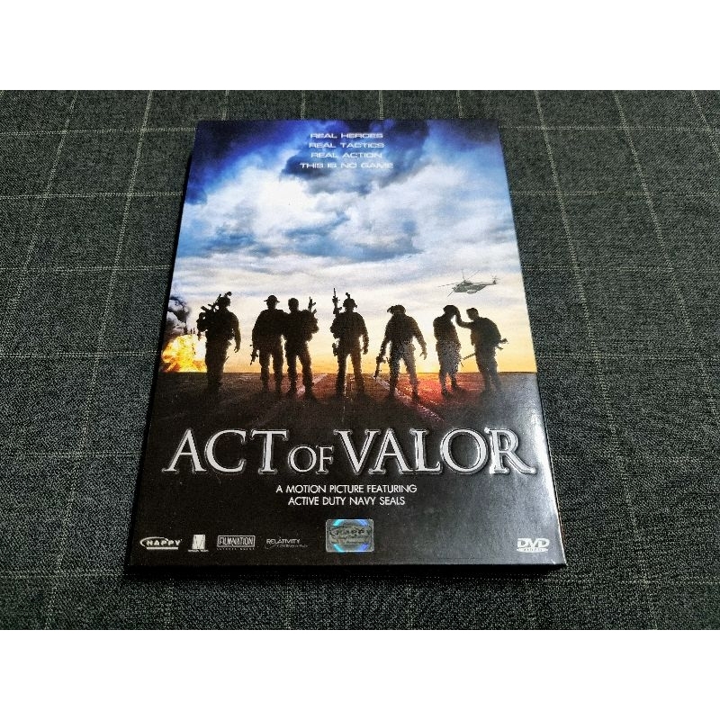 DVD ภาพยนตร์แอ็คชั่นสุดมันส์ "Act of Valor / หน่วยพิฆาต ระห่ำกู้โลก" (2012)