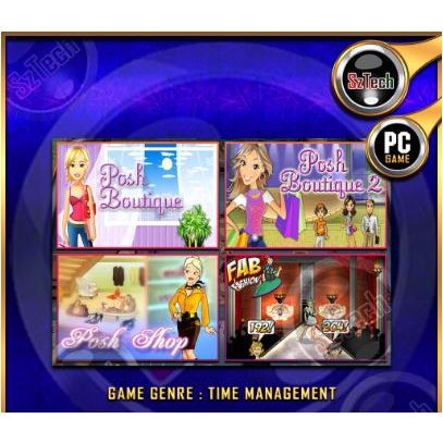 Posh Boutique | Posh Shop | Fab Fashion [PC GAME] 🔥 [ DIGITAL DOWNLOAD] 🔥Classic Games🔥Time Manageme