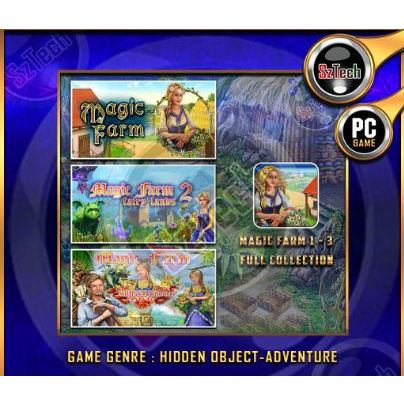Magic Farm 1-3 [PC GAME] 🔥 [ DIGITAL DOWNLOAD] 🔥Classic Games🔥Hidden Object🔥Cari Barang Tersembunyi🔥