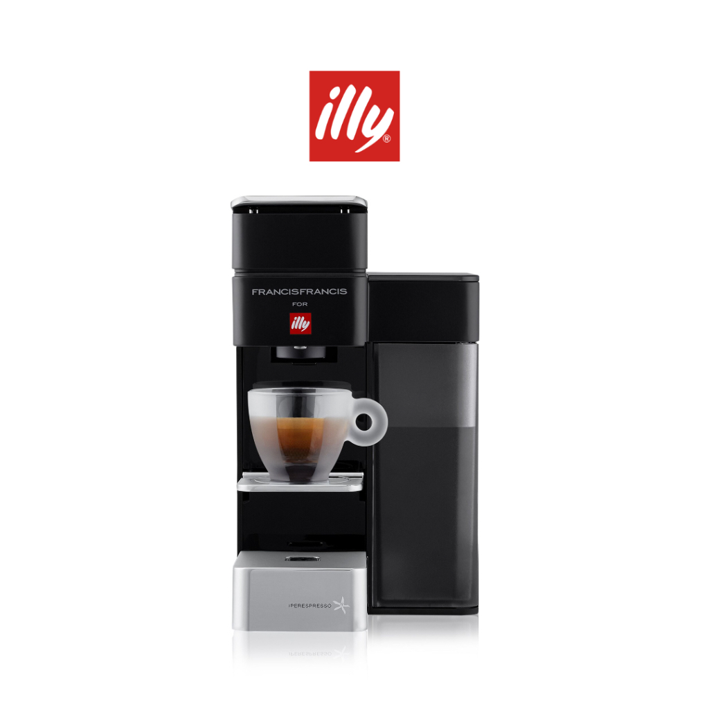 ILLY เครื่องชงกาแฟแคปซูล รุ่น Y5 สีดำ ILLY Y5 IPERESPRESSO COFFEE MACHINE CAPSULE BLACK
