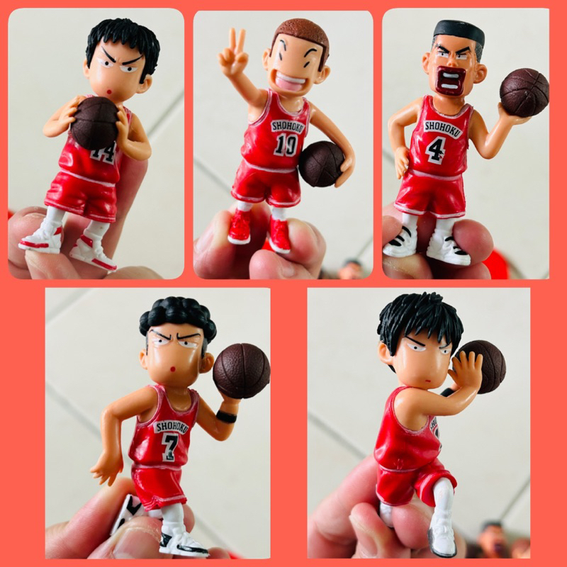 ของเล่น โมเดลตุ๊กตา Slam Dunk ขนาด 7-8 cm.