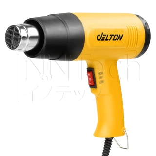 DELTON ปืนเป่าลมร้อน 2,500 วัตต์ ปรับได้ 2 ระดับ แถมฟรี! หัวเป่าลมร้อน Electric Heat Gun รุ่น EH-886G