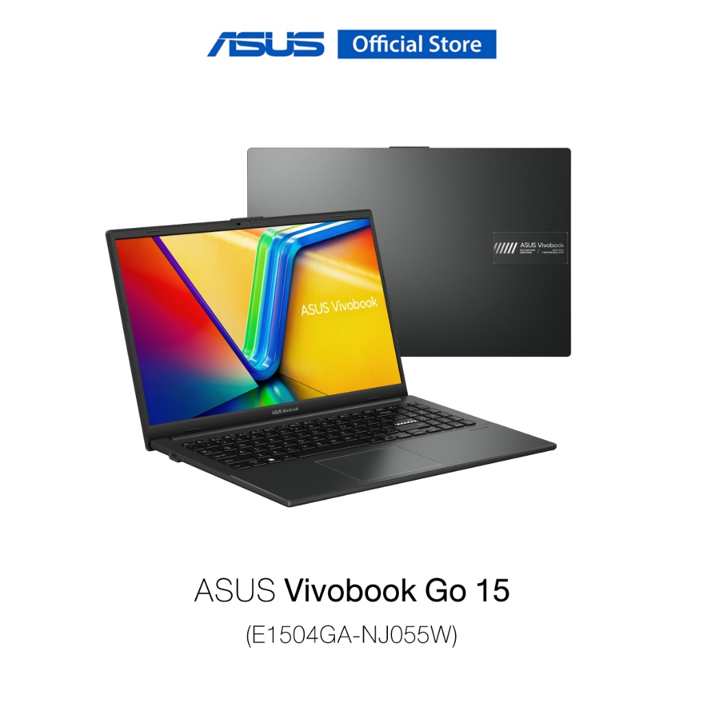 ASUS Vivobook Go 15 (E1504GA-NJ055W), 15.6" FHD (1920x1080), Intel Processor N100, 8GB DDR4 on board