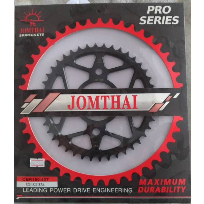สเตอร์หลัง JOMTHAI CBR150 42T Rear sprocket jomthai cbr150 42T