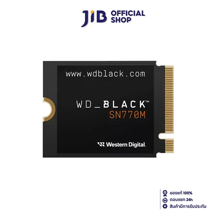1 TB SSD (เอสเอสดี) WD BLACK SN770M - PCIe 4x4/NVMe M.2 2230 (WDS100T3X0G)