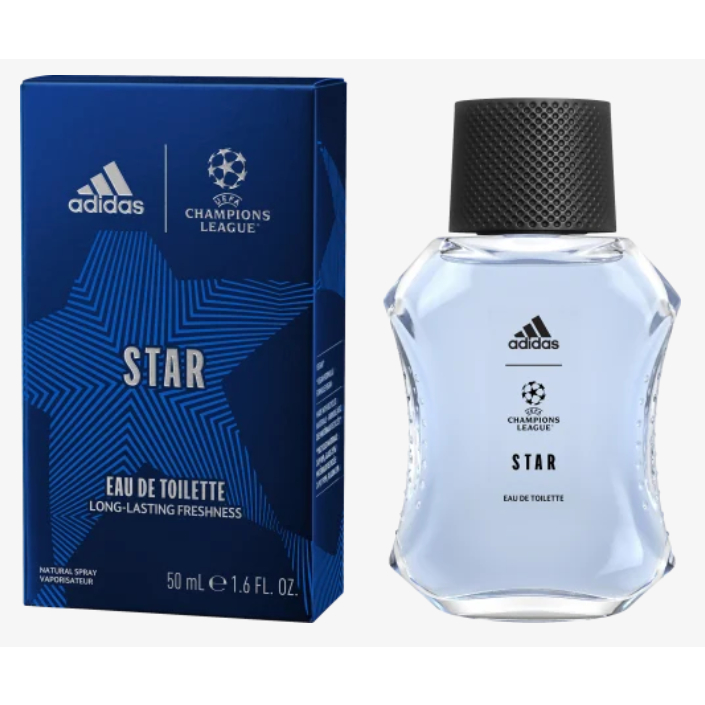 น้ำหอมผู้ชาย Adidas  UEFA STAR Eau de Toilette ขนาด 50 ml