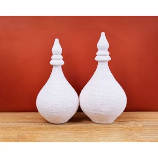 พุ่มฝ้ายพุ่มพันด้าย สีขาวล้วน