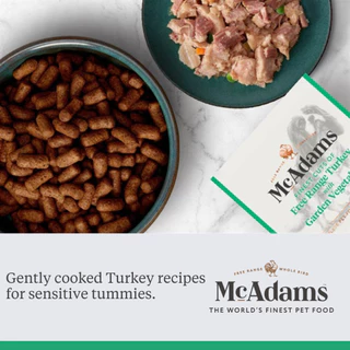 McAdams Sensitive Small Breeds Turkey 5 kg แมคอดัมส์ เซ็นซิทีฟ สูตรไก่งวง สำหรับสุนัขสายพันธุ์เล็ก
